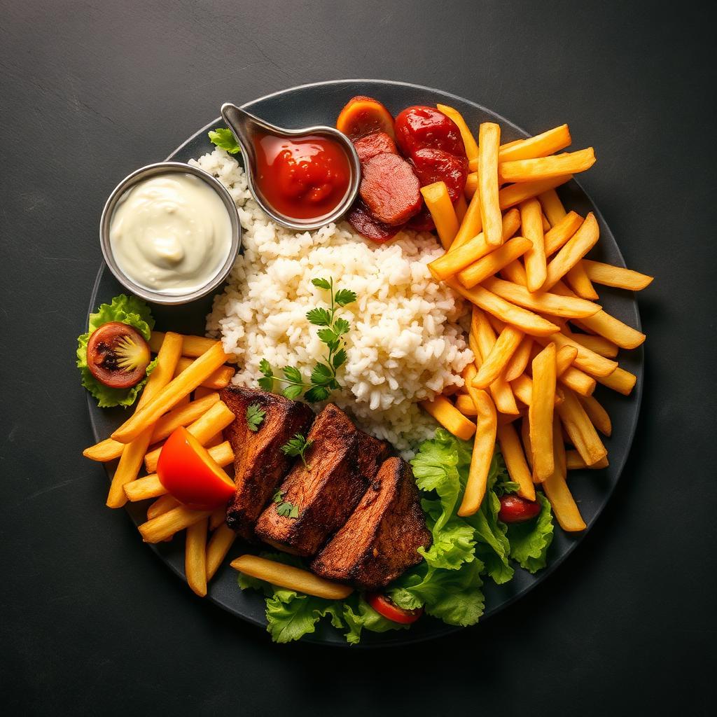 Nagy Döner Tál